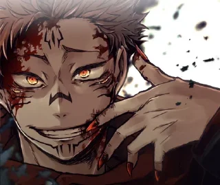 🤫 emoji Jujutsu Kaisen ~ @Sticker_Cosmos | @TheShutenDoji Telegram sticker 21 of 70
