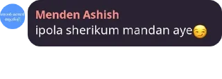 💯 emoji Menden Ashish Telegram sticker 1 of 63
