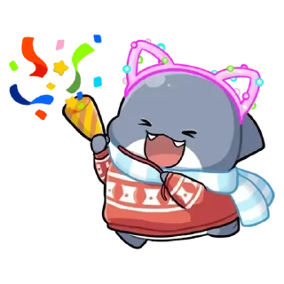 💬 emoji 鯊 Telegram sticker 19 of 23