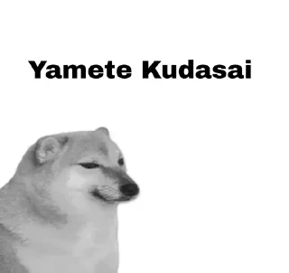 Sticker from Otaku doge