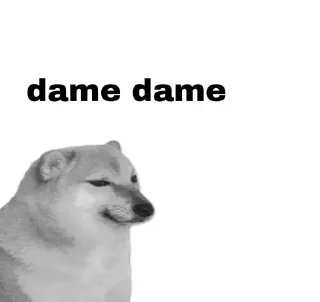 💀 emoji Otaku doge Telegram sticker 19 of 41