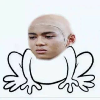 👨‍🦱 emoji tuyul kemayoran Telegram sticker 7 of 8