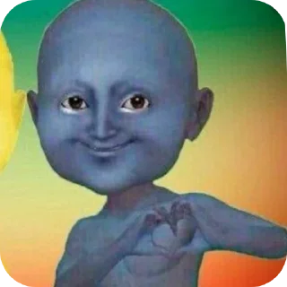 🧸 emoji tuyul #punya aneisha! Telegram sticker 6 of 22