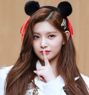 🤫 emoji yiren by @stickerskorean Telegram sticker 19 of 45