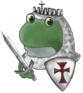 🗡️ emoji Froggum Pack Telegram sticker 5 of 83