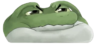 😣 emoji Froggum Pack Telegram sticker 7 of 83