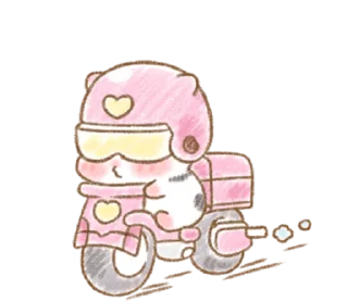 🐹 emoji @ikmut ₍ᐢ.  ̫.ᐢ₎ Telegram sticker 5 of 24