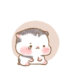 🐹 emoji @ikmut ₍ᐢ.  ̫.ᐢ₎ Telegram sticker 19 of 24