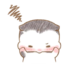 🐹 emoji @ikmut ₍ᐢ.  ̫.ᐢ₎ Telegram sticker 17 of 24