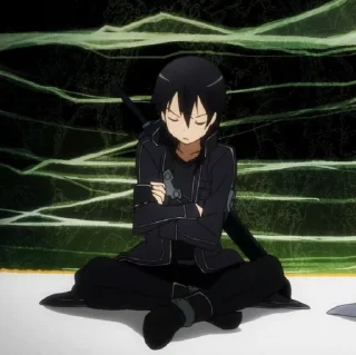 Sticker from Kirigaya kazuto