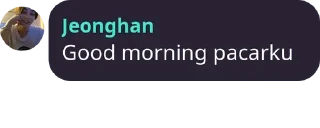 Sticker from Jeonghan