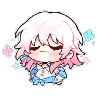😳 emoji 三月七  #崩坏:星穹铁道 @jinyi712 Telegram sticker 8 of 16