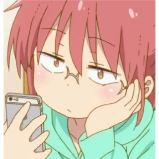 👀 emoji Kobayashi Telegram sticker 6 of 30