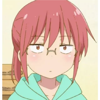 😶 emoji Kobayashi Telegram sticker 8 of 30