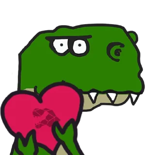 ❤️ emoji Tyrano Future Telegram sticker 6 of 20
