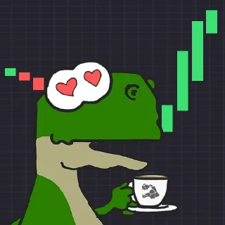 😍 emoji Tyrano Future Telegram sticker 3 of 20
