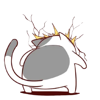 😵 emoji Chaotic Meng Telegram sticker 22 of 72