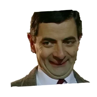 😁 emoji Mr. Bean Telegram sticker 19 of 21