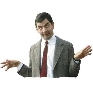 😝 emoji Mr. Bean Telegram sticker 15 of 21