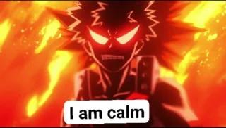 😵 emoji Young Bakugo Telegram sticker 11 of 13