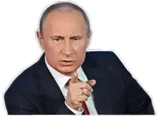 😤 emoji Putin | @tarahume | @StickerXtara Telegram sticker 20 of 20