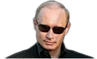 😎 emoji Putin | @tarahume | @StickerXtara Telegram sticker 19 of 20