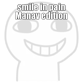 🙂 emoji Manavs kang pack 1 Telegram sticker 13 of 110