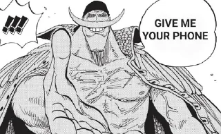 Sticker from One Piece Reactions (@CalsiBot)