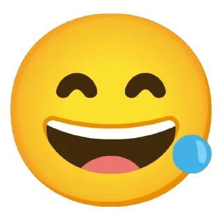 😅 emoji ᯼ ᵍᵒᵍᵍˡᵉЄᗰƠᒍƖƧ ┃@laddukadabba2 ᯼ Telegram sticker 18 of 50