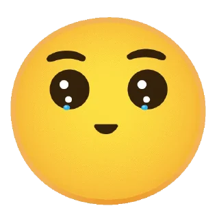 😭 emoji ᯼ ᵍᵒᵍᵍˡᵉЄᗰƠᒍƖƧ ┃@laddukadabba2 ᯼ Telegram sticker 5 of 50