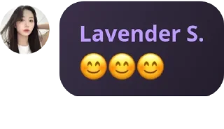 😊 emoji punya lavender Telegram sticker 9 of 36