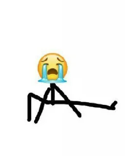 😭 emoji bengek Telegram sticker 5 of 13