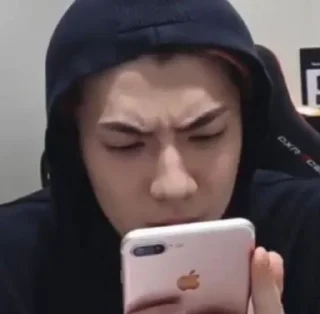 👍 emoji Sehun Telegram sticker 20 of 31