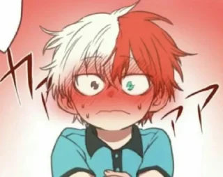 ❄ emoji Todoroki Telegram sticker 20 of 33