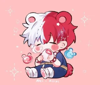 ❄ emoji Todoroki Telegram sticker 11 of 33