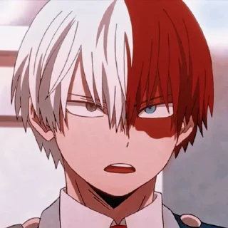 ❣ emoji Todoroki @Sticker_anime_boy Telegram sticker 1 of 11