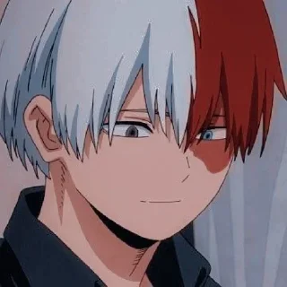 ❣ emoji Todoroki @Sticker_anime_boy Telegram sticker 3 of 11