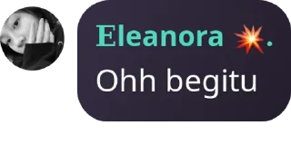 ☝️ emoji Lea @qHiraimomou Telegram sticker 5 of 11