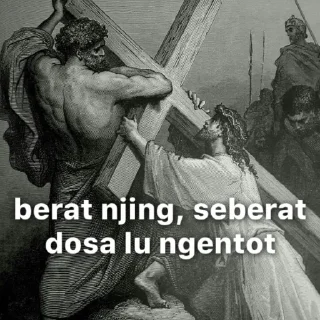 Sticker from beji & yesus