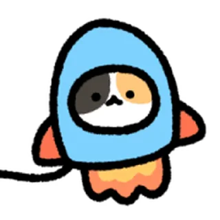 ⭐ emoji calico cat move Emoji_kal Telegram sticker 22 of 40