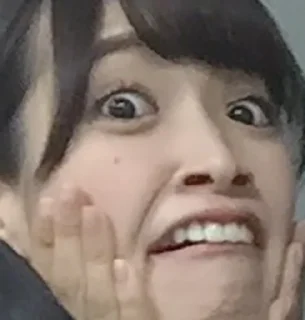 😱 emoji 日向崩 Telegram sticker 9 of 120