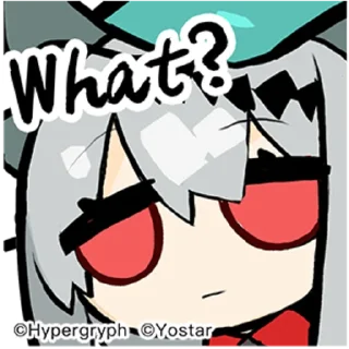 ❓ emoji Arknights Telegram sticker 13 of 15