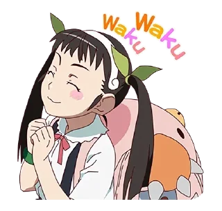 ☺️ emoji Monogatari @Yoga_CIC Telegram sticker 8 of 88