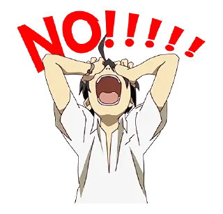 😫 emoji Monogatari @Yoga_CIC Telegram sticker 9 of 88