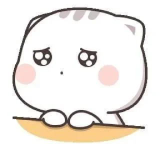 🥺 emoji cat cute Telegram sticker 10 of 23
