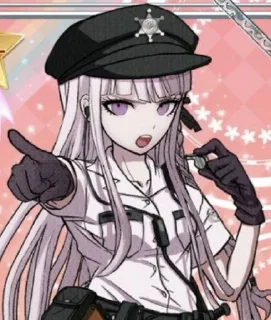 Sticker from Kirigiri kyouko
