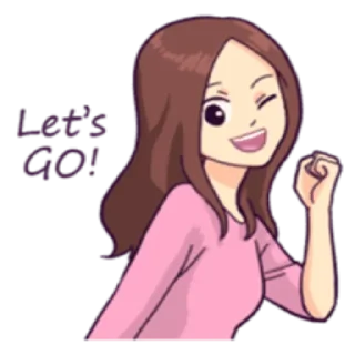 💃 emoji You and  I : Daily Talk Telegram sticker 14 of 40