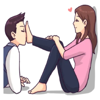 😏 emoji You and I: Intimate Telegram sticker 15 of 33