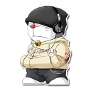 🍗 emoji Doraemon Cosplay Telegram sticker 22 of 43