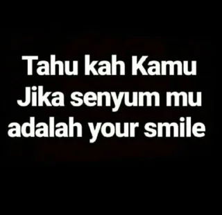 Sticker from bukan gombal